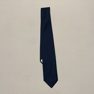 Givenchy Monsieur Navy Blue Polka Dot Men's Tie